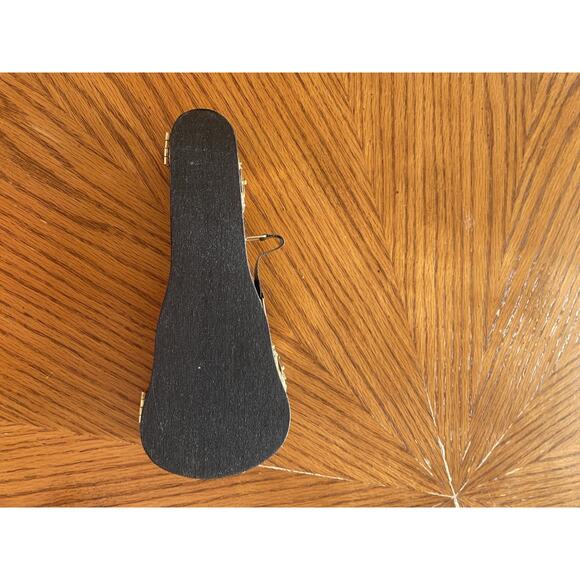 Guitar & Case & Stand Christmas Ornament Tree Nesting Decor Doll Miniature 7" - Picture 11 of 14